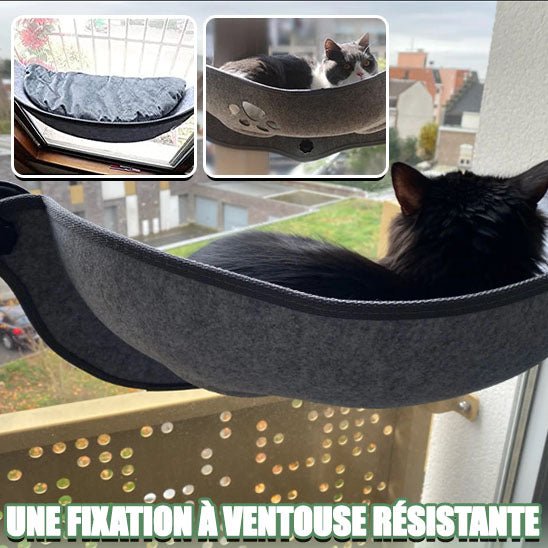 Hamac Fenetre Chat - Satisfaction Félin