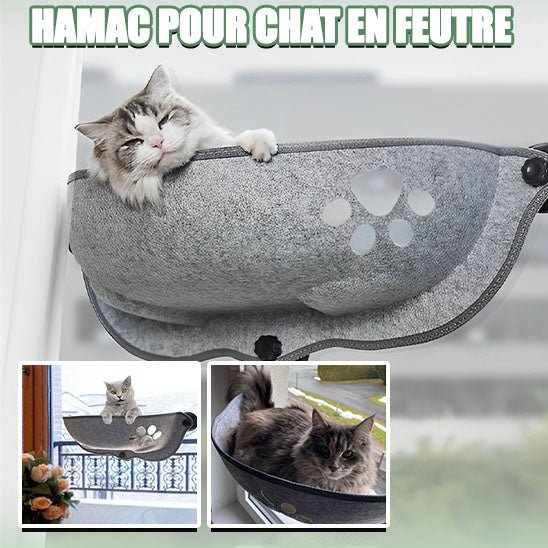 Hamac Fenetre Chat - Satisfaction Félin