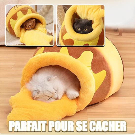 Niche Chat Pot de Miel - Satisfaction Félin